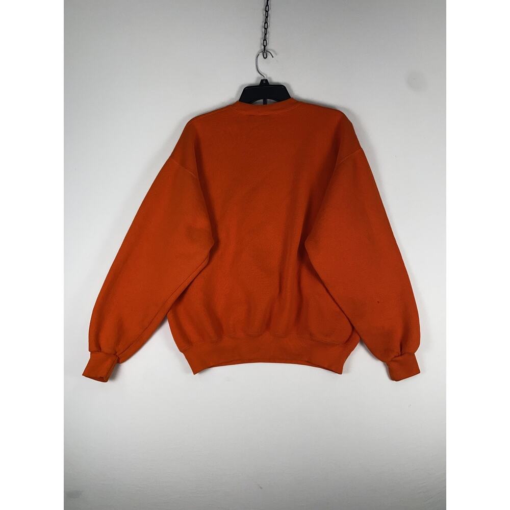Florida Gators Sweatshirt Mens Large Orange NCAA Football MJ Soffe Crewneck - Picture 2 of 7